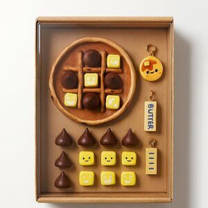 Breakfast Tic-Tac-Toe- Pancakes edition